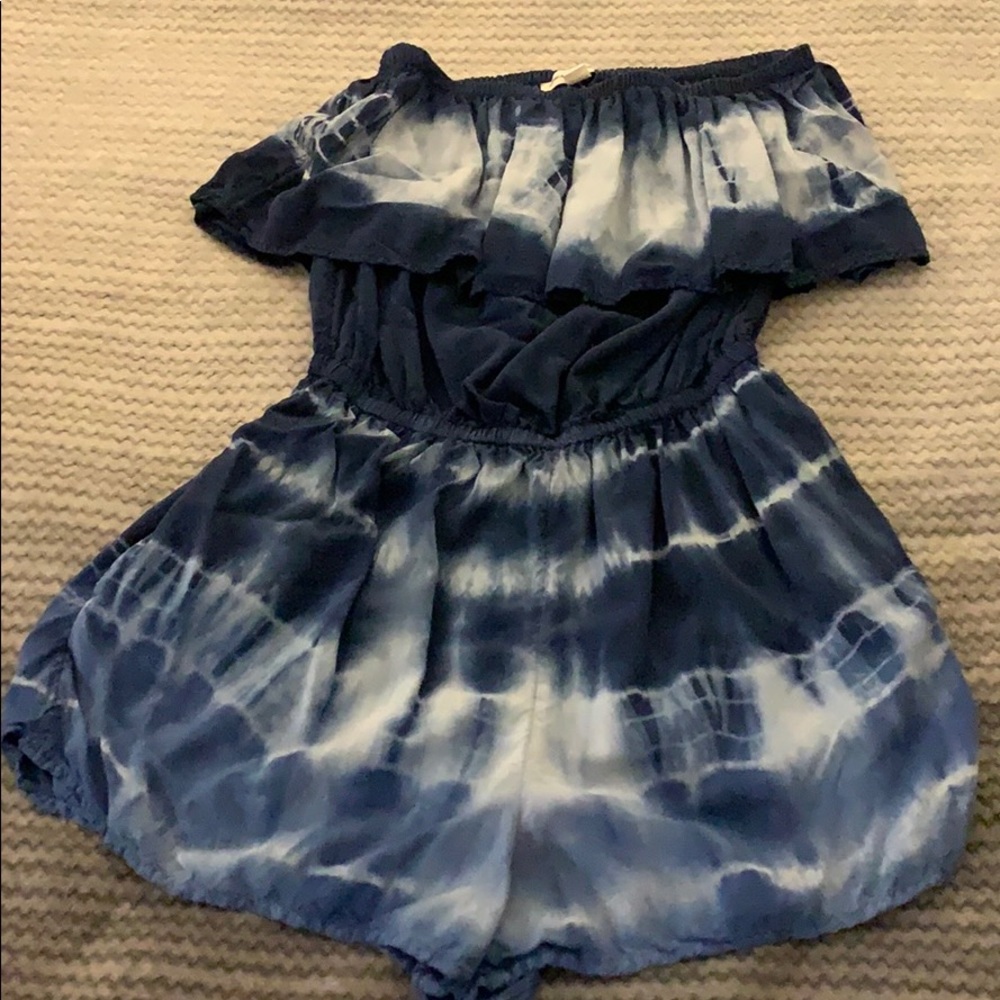Tie Dye Romper w/ Pockets